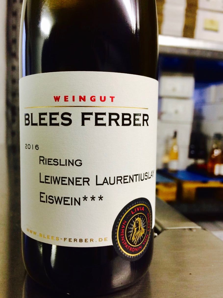 Blees Ferber 2016 Eiswein-Laurentius